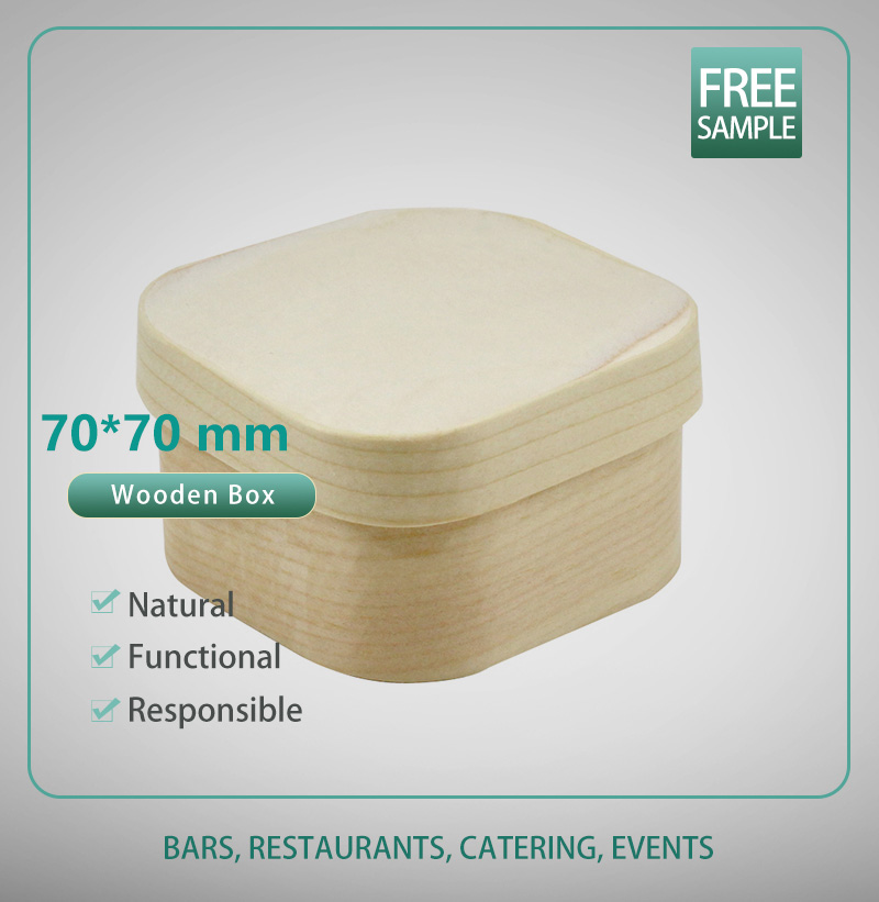 70mm*70mm Wooden Box
