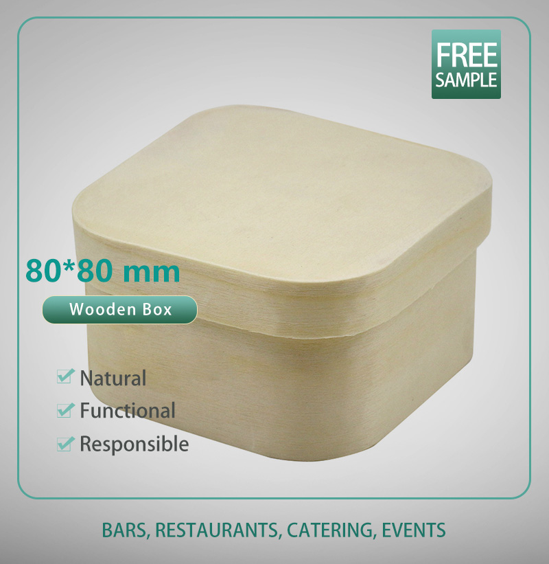 80mm*80mm Wooden Box