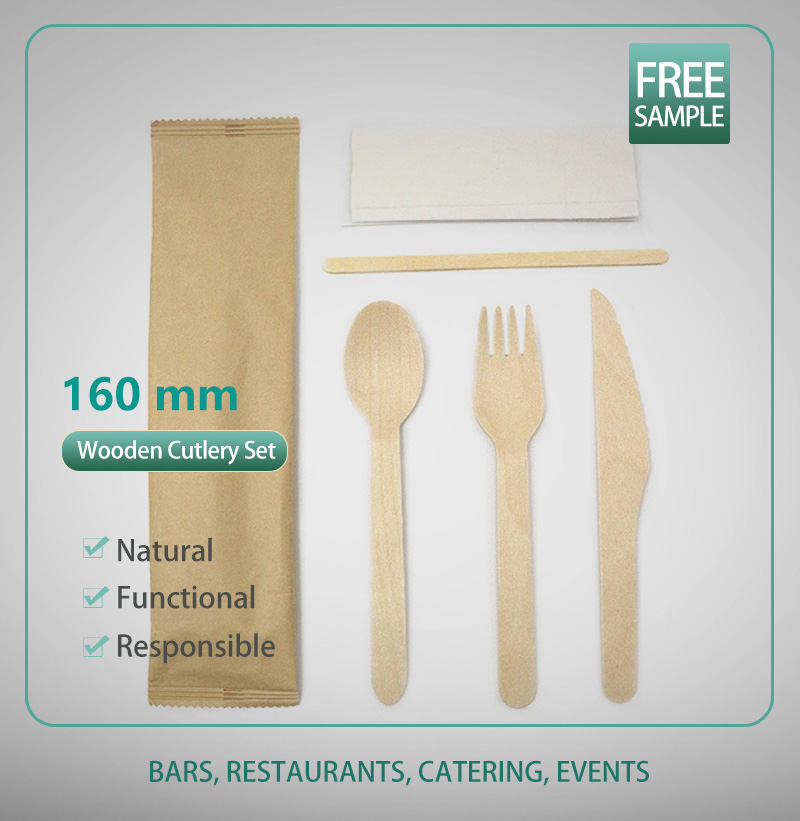 Wooden Cutlery Set