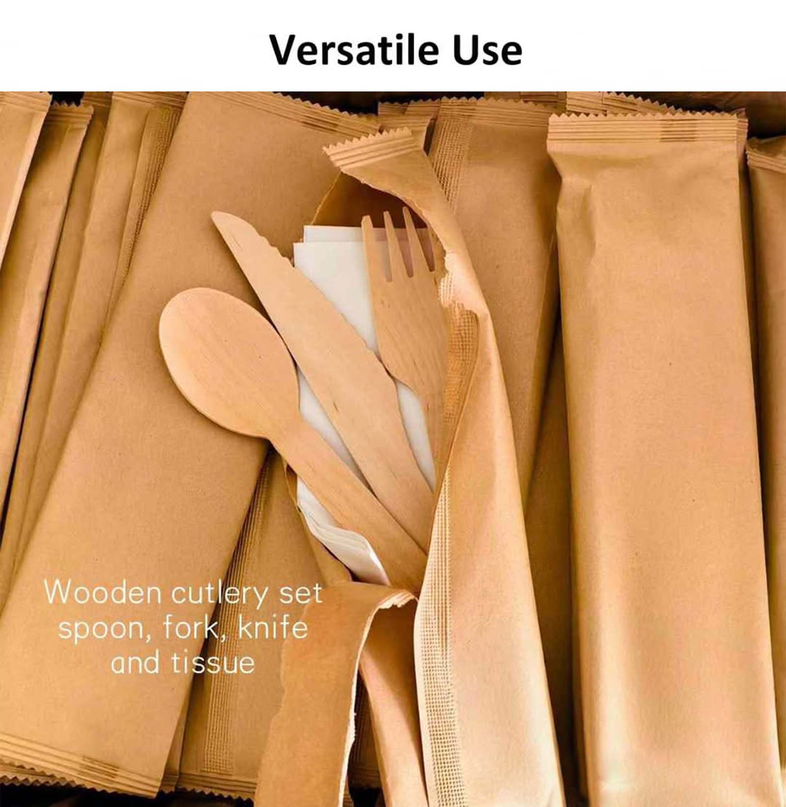 Wooden Cutlery Setyy