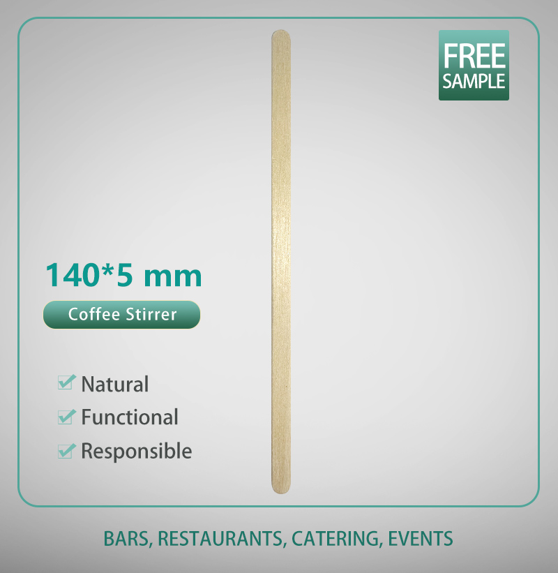 140mm*5mm Coffee Stirrer