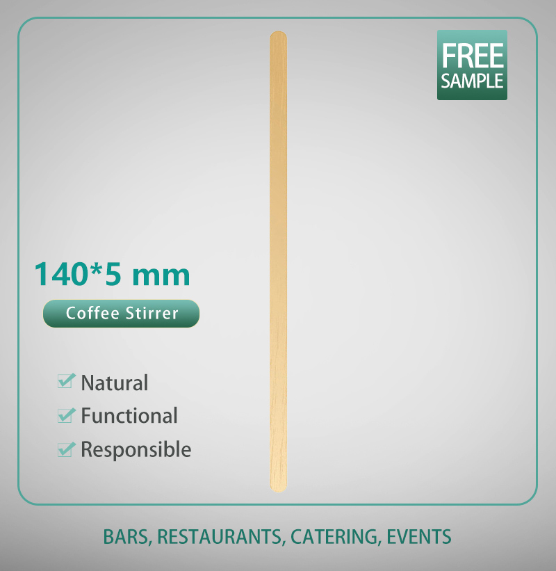 140mm*5mm Coffee Stirrer