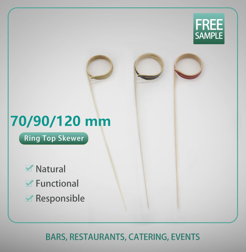 70/90/120mm Ring Top Skewers